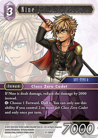 Nine, Beyond Destiny 21-096R