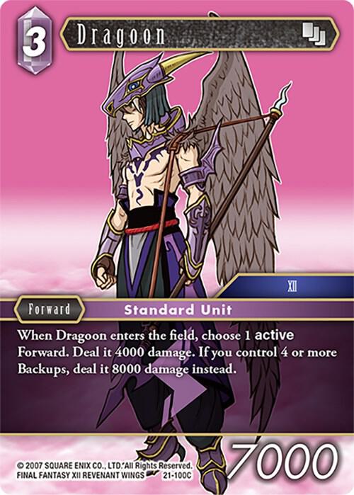 Dragoon - 100C, Beyond Destiny 21-100C