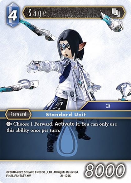 Sage, Beyond Destiny 21-104C