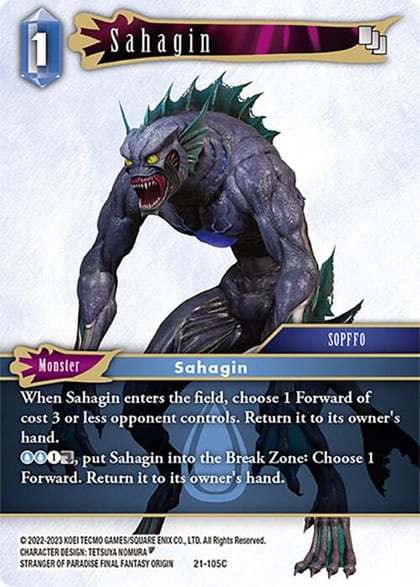 Sahagin, Beyond Destiny 21-105C