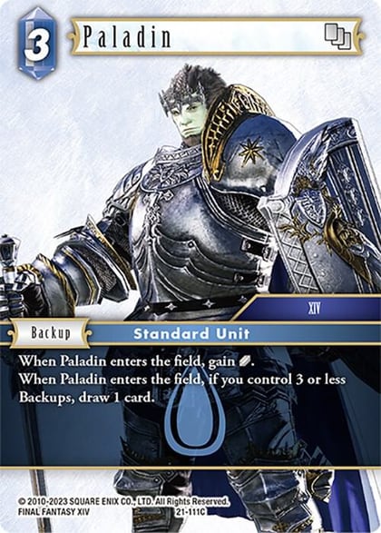 Paladin, Beyond Destiny 21-111C