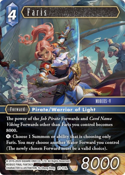 Faris, Beyond Destiny 21-114L