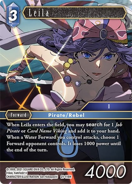 Leila, Beyond Destiny 21-118H