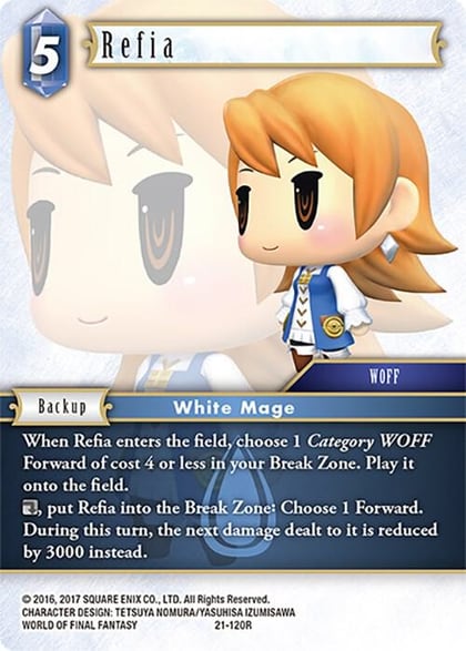 Refia, Beyond Destiny 21-120R