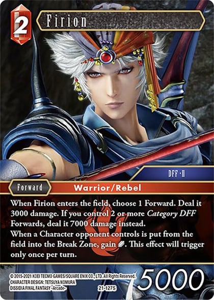 Firion, Beyond Destiny 21-127S