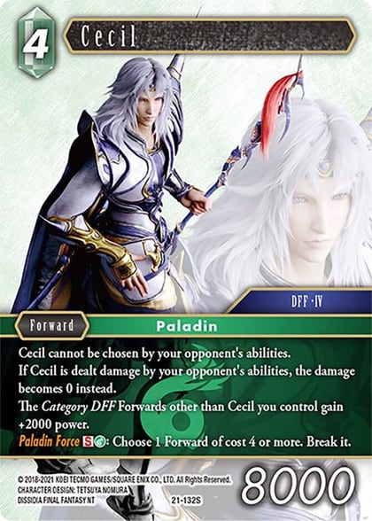 Cecil, Beyond Destiny 21-132S