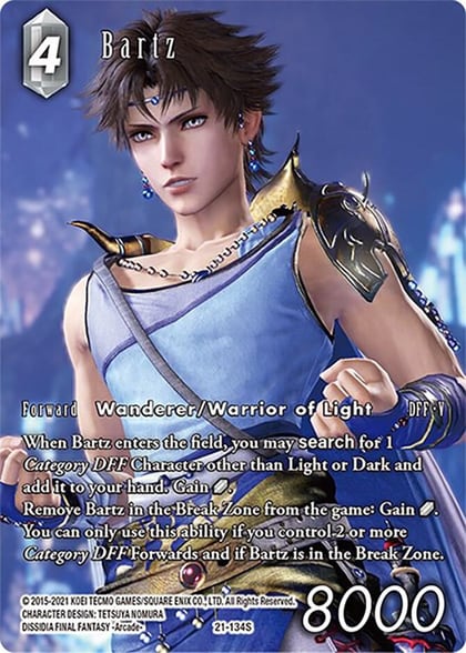 Bartz (Full Art), Beyond Destiny 21-134S