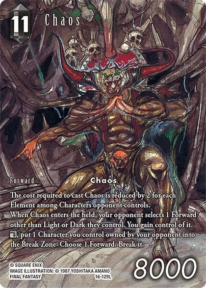 Chaos (Full Art Reprint), Hidden Hope 16-129L