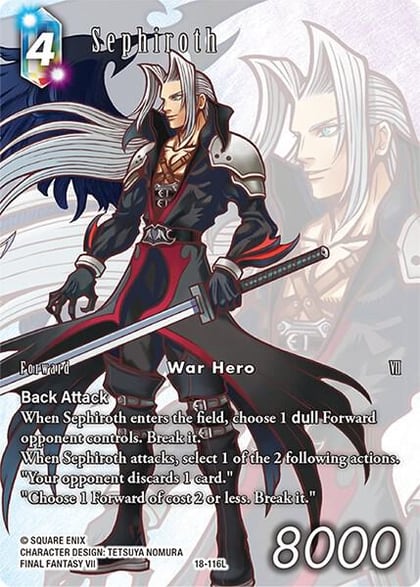 Sephiroth (Full Art Reprint), Hidden Hope 18-116L