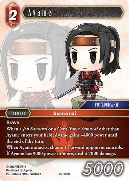 Ayame, Hidden Hope 22-003R