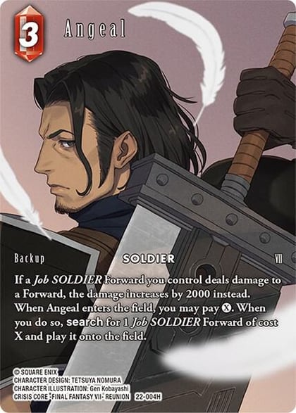 Angeal (Full Art), Hidden Hope 22-004H