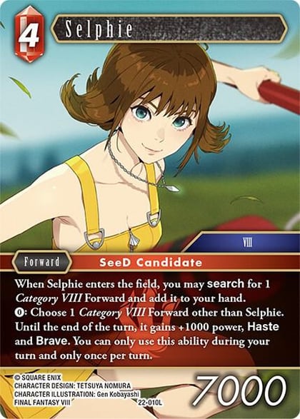 Selphie, Hidden Hope 22-010L