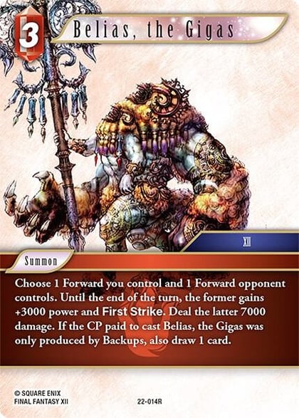 Belias, the Gigas, Hidden Hope 22-014R