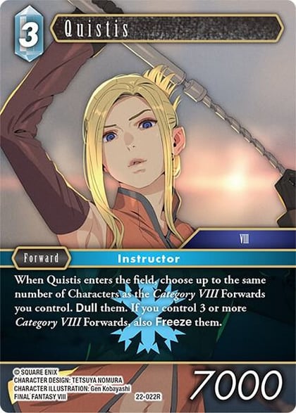 Quistis, Hidden Hope 22-022R