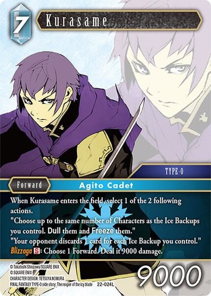 Kurasame, Hidden Hope 22-024L