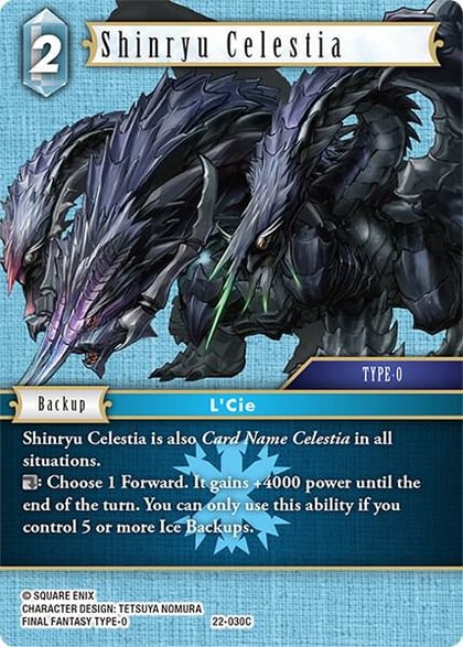Shinryu Celestia, Hidden Hope 22-030C