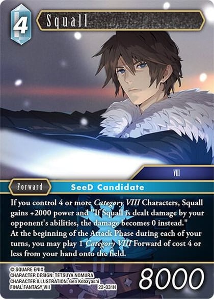 Squall, Hidden Hope 22-031H