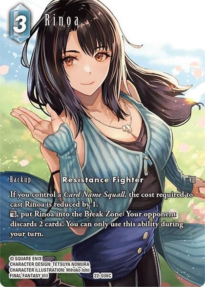 Rinoa (Full Art), Hidden Hope 22-036C