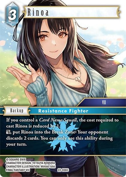 Rinoa, Hidden Hope 22-036C