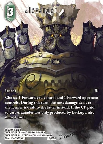 Alexander (Full Art), Hidden Hope 22-037R