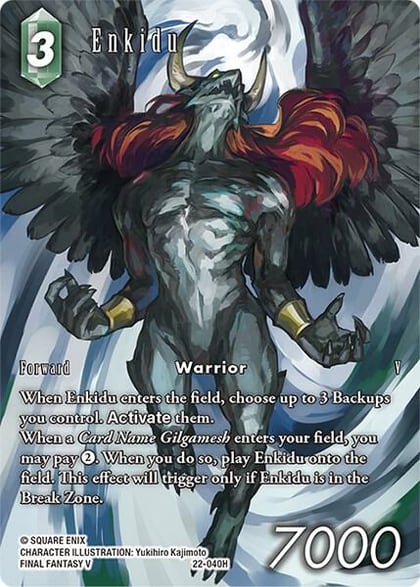 Enkidu (Full Art), Hidden Hope 22-040H
