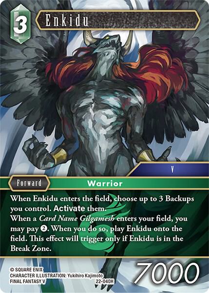 Enkidu, Hidden Hope 22-040H