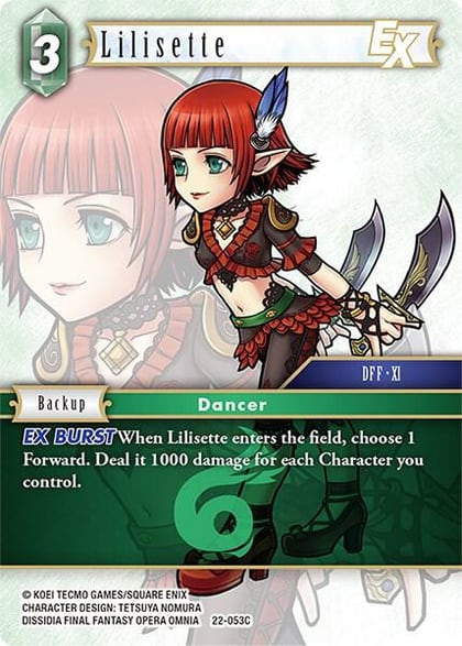 Lilisette EX, Hidden Hope 22-053C