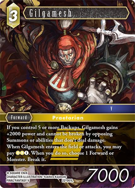 Gilgamesh, Hidden Hope 22-061L