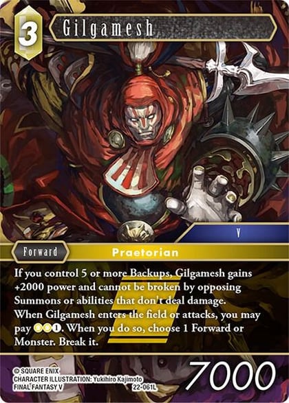 Gilgamesh, Hidden Hope 22-061L