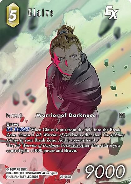 Glaive EX (Full Art), Hidden Hope 22-062R