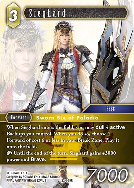 Sieghard, Hidden Hope 22-065R