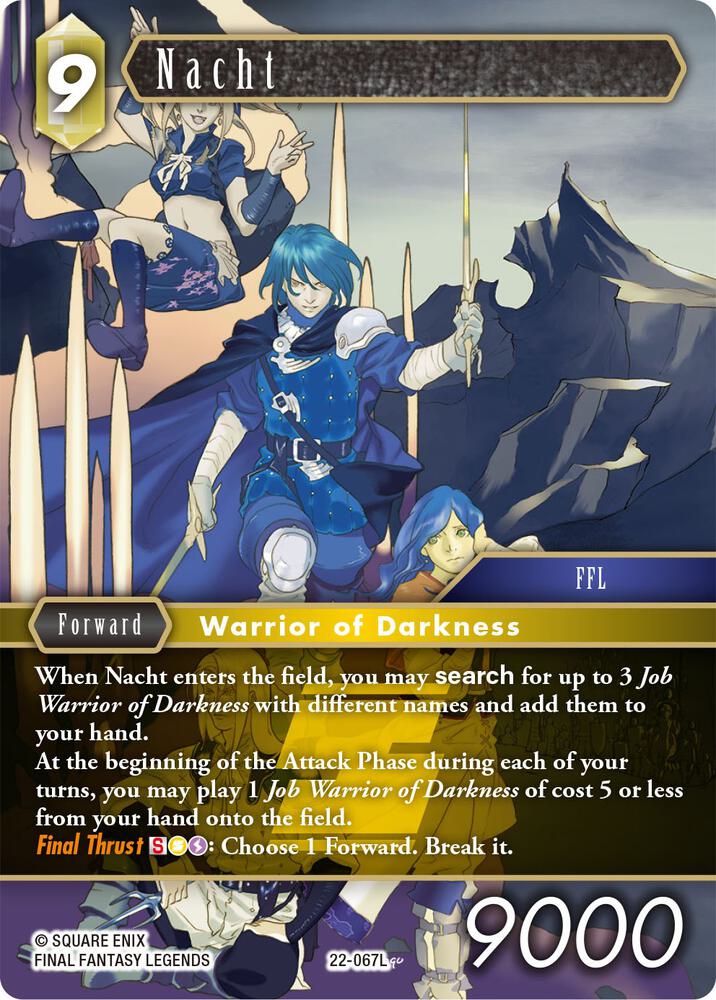 Nacht, Hidden Hope 22-067L