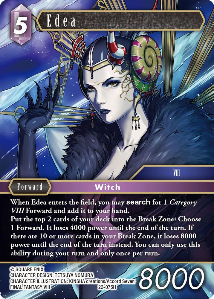Edea, Hidden Hope 22-075H