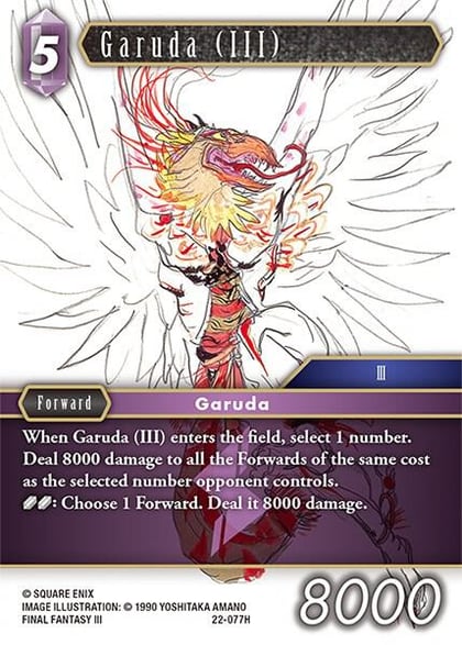 Garuda (III), Hidden Hope 22-077H