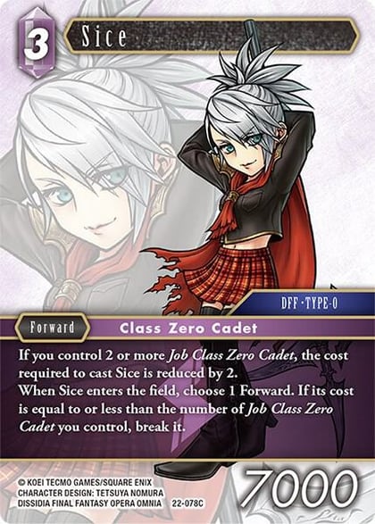 Sice, Hidden Hope 22-078C