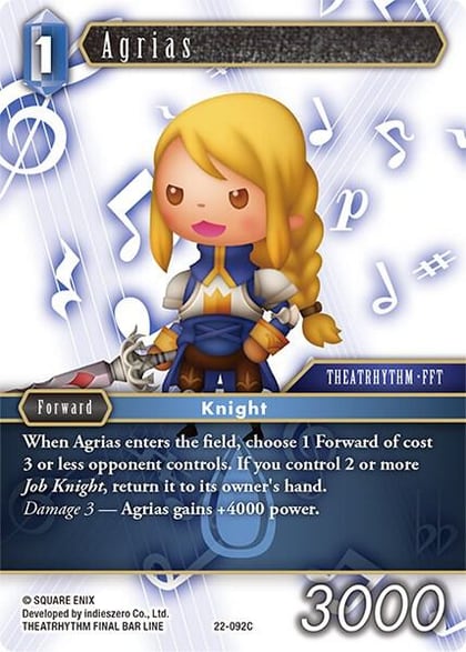 Agrias, Hidden Hope 22-092C