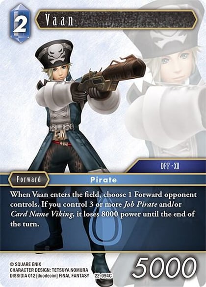 Vaan, Hidden Hope 22-094C