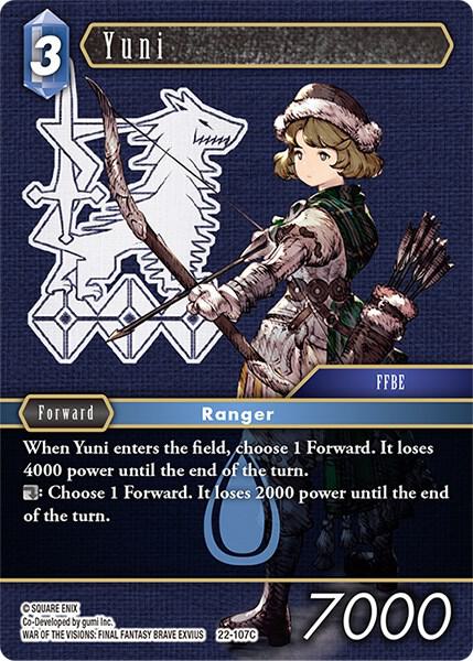 Yuni, Hidden Hope 22-107C