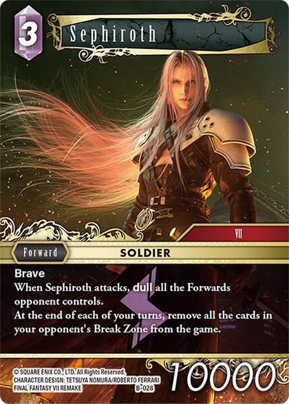 Sephiroth (B-028), Boss Deck: Final Fantasy VII B-028