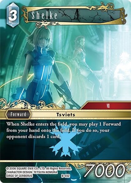 Shelke, Boss Deck: Final Fantasy VII B-032