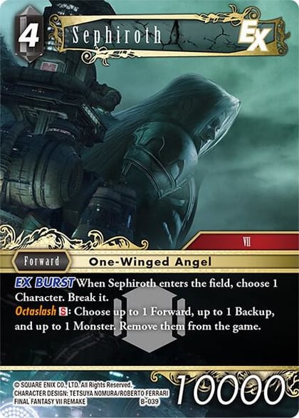 Sephiroth EX (B-039), Boss Deck: Final Fantasy VII B-039