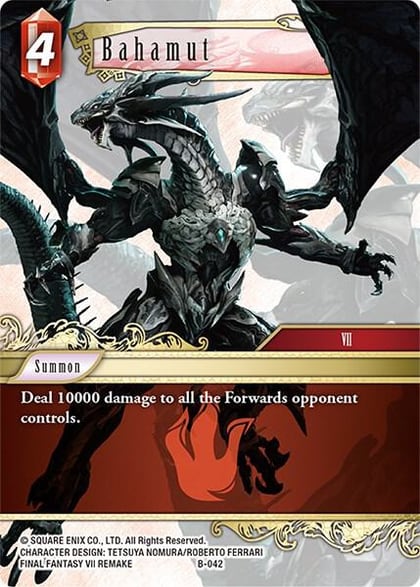 Bahamut, Boss Deck: Final Fantasy VII B-042