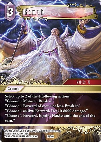 Ramuh, Boss Deck: Final Fantasy VII B-046
