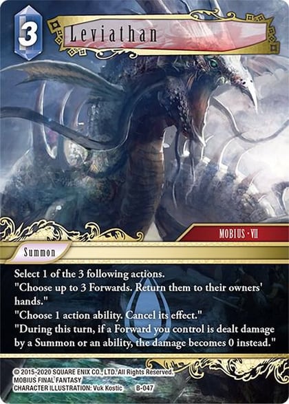 Leviathan, Boss Deck: Final Fantasy VII B-047