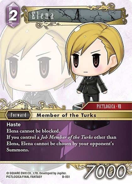Elena, Boss Deck: Final Fantasy VII B-051