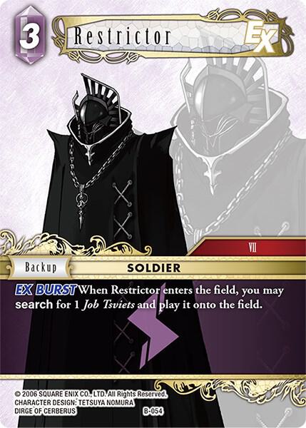 Restrictor EX, Boss Deck: Final Fantasy VII B-054