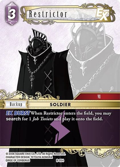 Restrictor EX, Boss Deck: Final Fantasy VII B-054