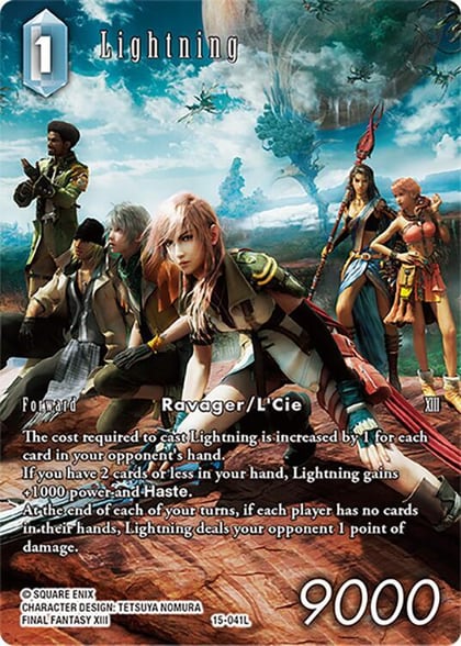 Lightning (Full Art Reprint), Hidden Trials 15-041l