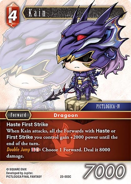 Kain, Hidden Trials 23-003C