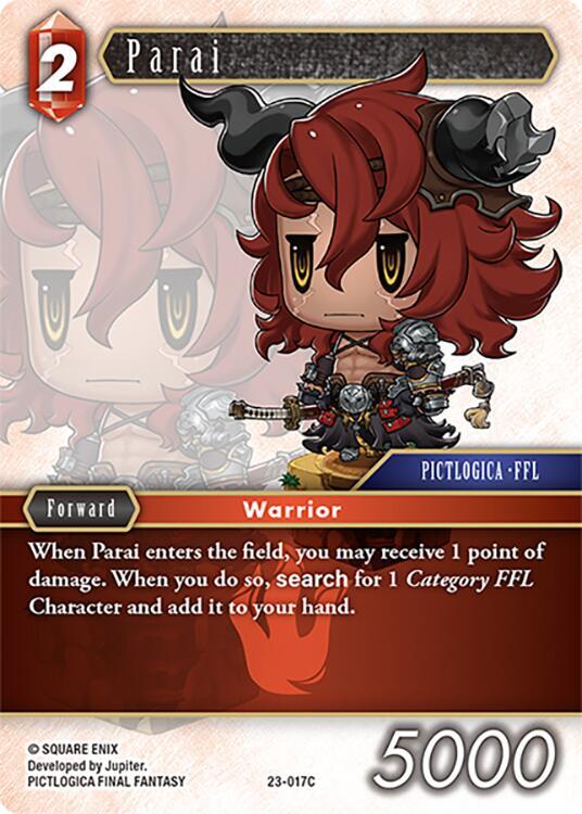 Parai, Hidden Trials 23-017C